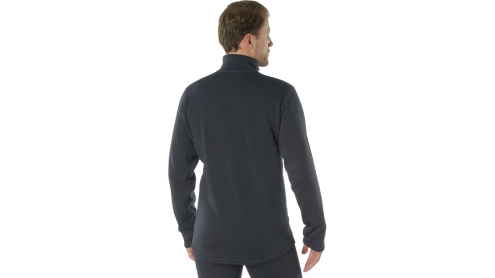 Rothco ECWCS Gen III Level II Mid-Weight Underwear Top - Mens, Midnight Navy Blue, Extra Large, 69070-MidnightNavyBlue-XL