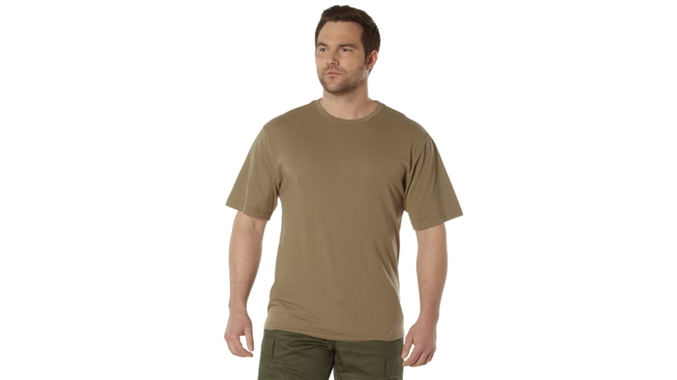 Rothco Full Comfort Fit T-Shirt, AR 670-1 Coyote Brown, 3XL, 84202-AR670-1CoyoteBrown-3XL