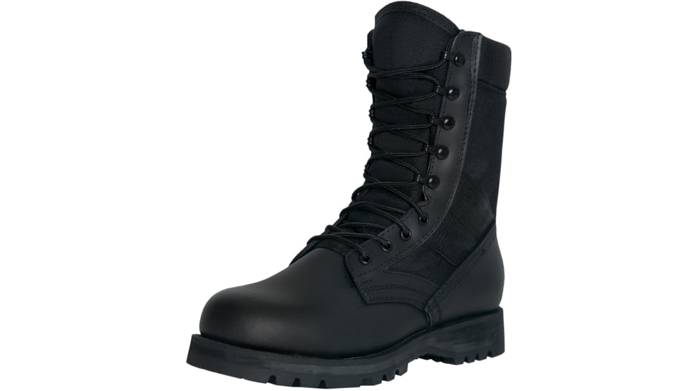 Rothco G.I. Type Sierra Sole Tactical Boots, Black, 7, Regular, 5975-Black-7-Regular