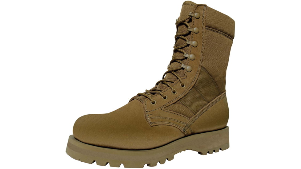 Rothco G.I. Type Sierra Sole Tactical Boots, Coyote Brown, 9, Regular, 55257-CoyoteBrown-9-Regular
