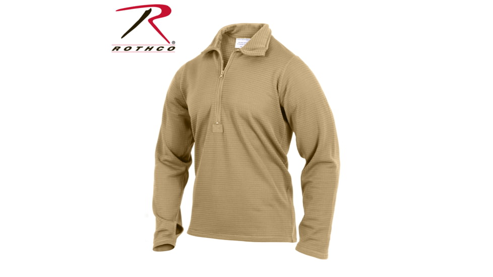 Rothco Gen III Level II Underwear Top 283, AR 670-1 Coyote Brown, 4XL, 69043-AR670-1CoyoteBrown-4XL
