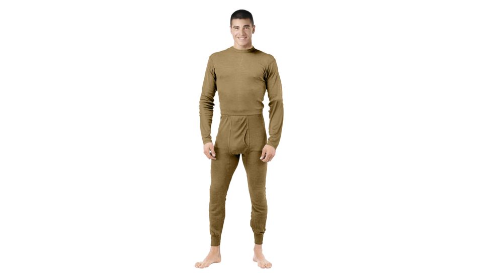 Rothco Gen III Silk Weight Bottoms - Men's, Extra Large, AR 670-1 Coyote Brown, 3745-456