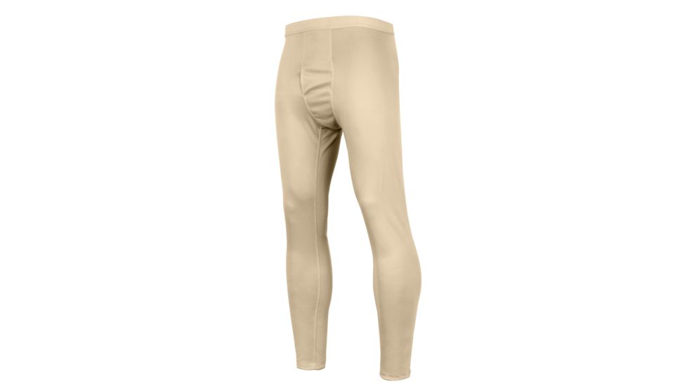 Rothco Gen III Silk Weight Bottoms - Men's, 2XL, Desert Sand, 63021