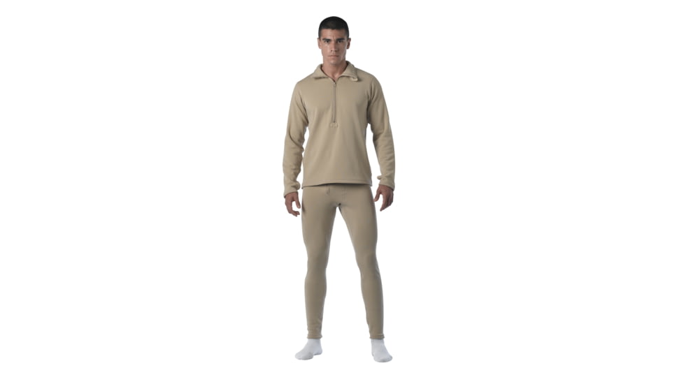 Rothco Gen III Level II Underwear Top, Desert Sand, M, 69020-DesertSand-M