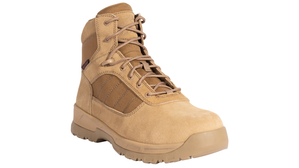 Rothco Guardian AR 670-1 Composite Toe 6in Tactical Boots - Mens, Coyote Brown, 5 US, 54235-5