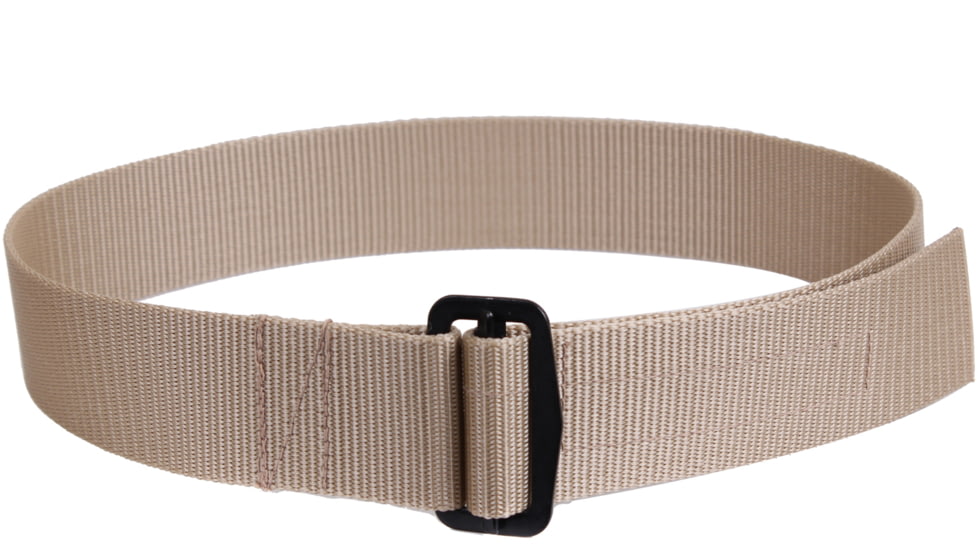 Rothco Heavy Duty Riggers Belt, 27-31 in, Tan, Small, 4692-921