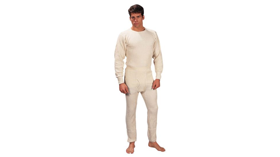 Rothco Heavyweight Thermal Knit Underwear Top, Small, 6448-S