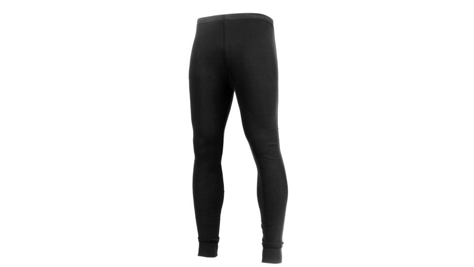 Rothco Midweight Thermal Knit Bottom, Large, Black, 2837-375