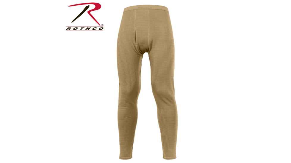 Rothco Military E.C.W.C.S. Generation III Mid-Weight Bottoms - Men's, Extra Small, Coyote Brown, 69044-AR670-1CoyoteBrown-XS