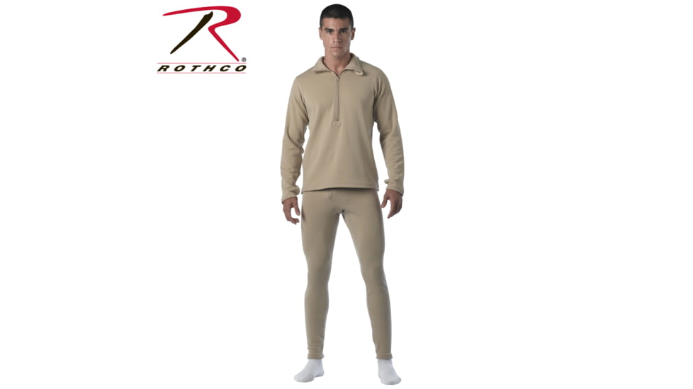 Rothco Military E.C.W.C.S. Generation III Mid-Weight Bottoms - Men's, Extra Small, Desert Sand, 69024-DesertSand-XS