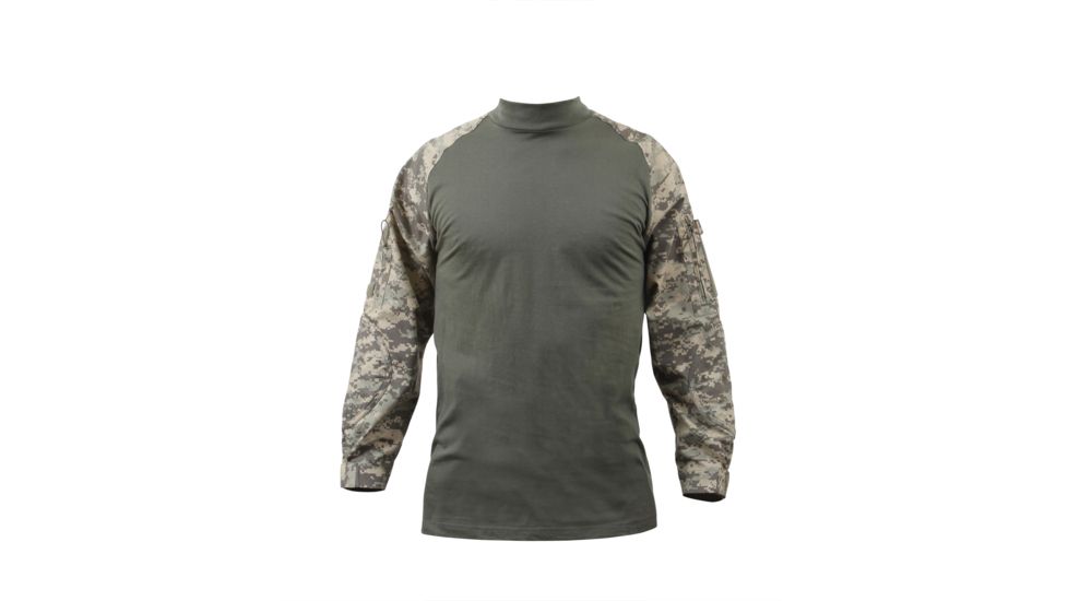 Rothco Military FR NYCO Combat Shirt, ACU Digital Camo, M, 90000-ACUDigitalCamo-M
