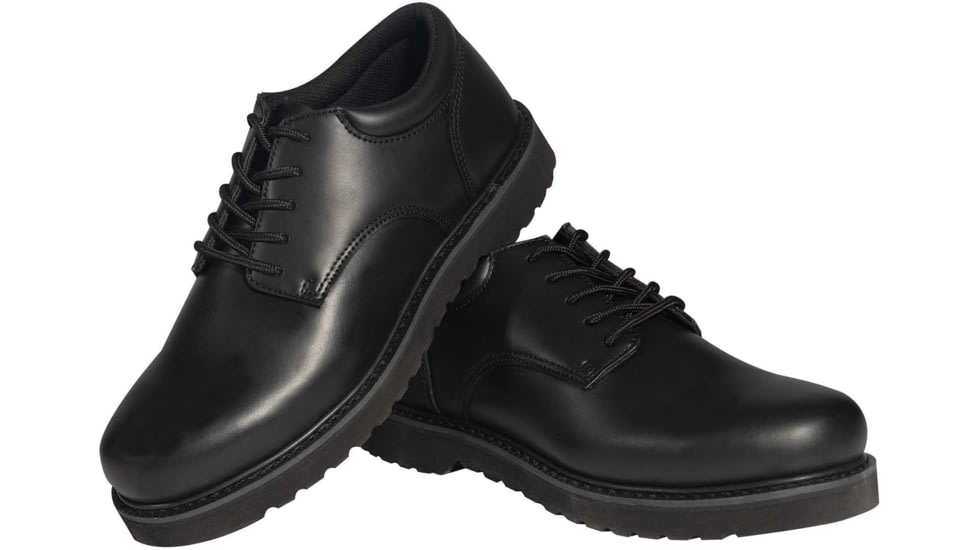 Rothco Military Uniform Oxford With Work Soles - Black, 13, Wide, 52510-13-Wide