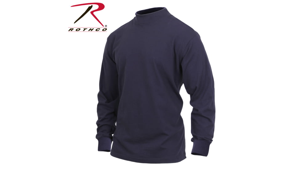 Rothco Mock Turtleneck - Men's, White, Medium, 3501-White-M