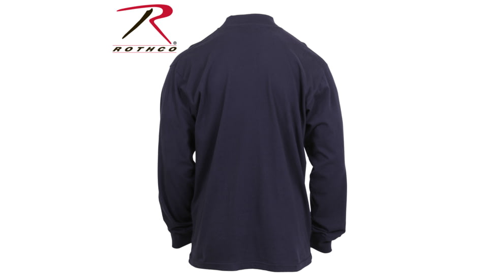Rothco Mock Turtleneck - Men's, White, Medium, 3501-White-M