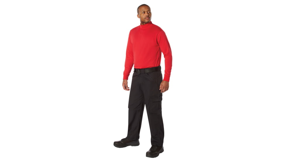 Rothco Mock Turtleneck - Mens, Red, 2XL, 34061-Red-2XL