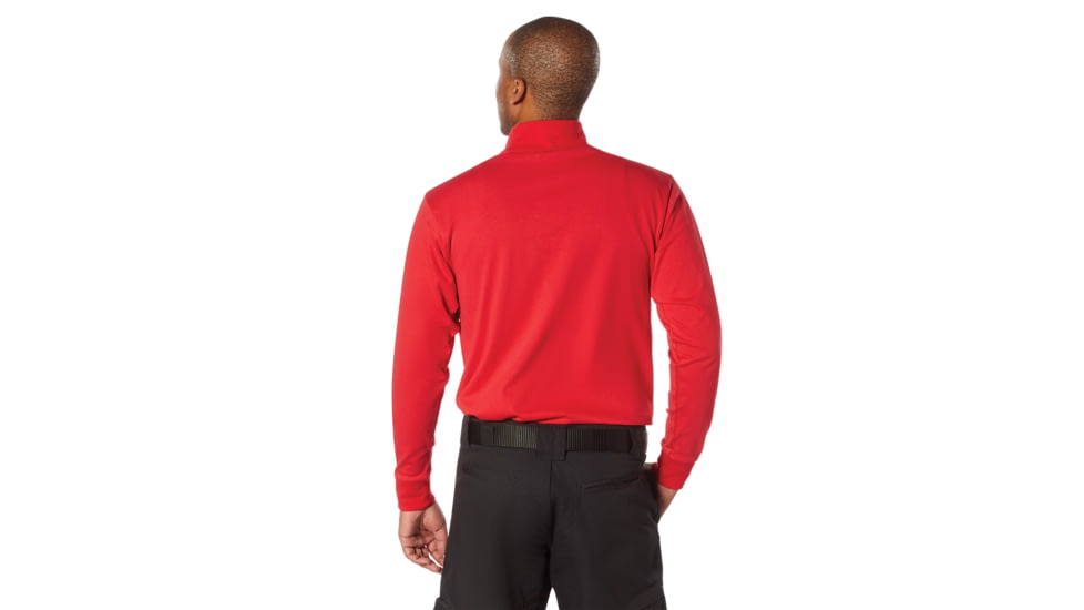 Rothco Mock Turtleneck - Mens, Red, 2XL, 34061-Red-2XL
