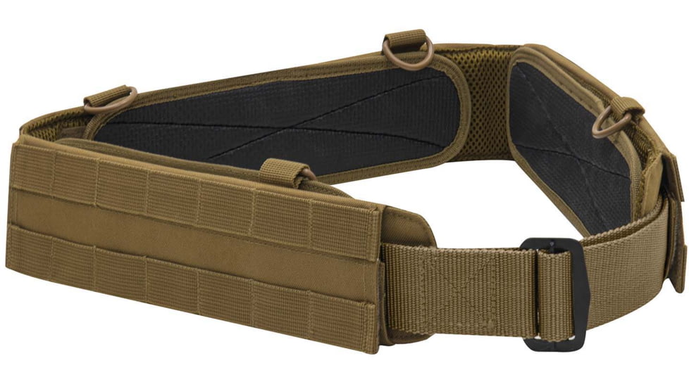 Rothco MOLLE Lightweight Low Profile Belt, Coyote Brown, Medium, 1808-CoyoteBrown-M