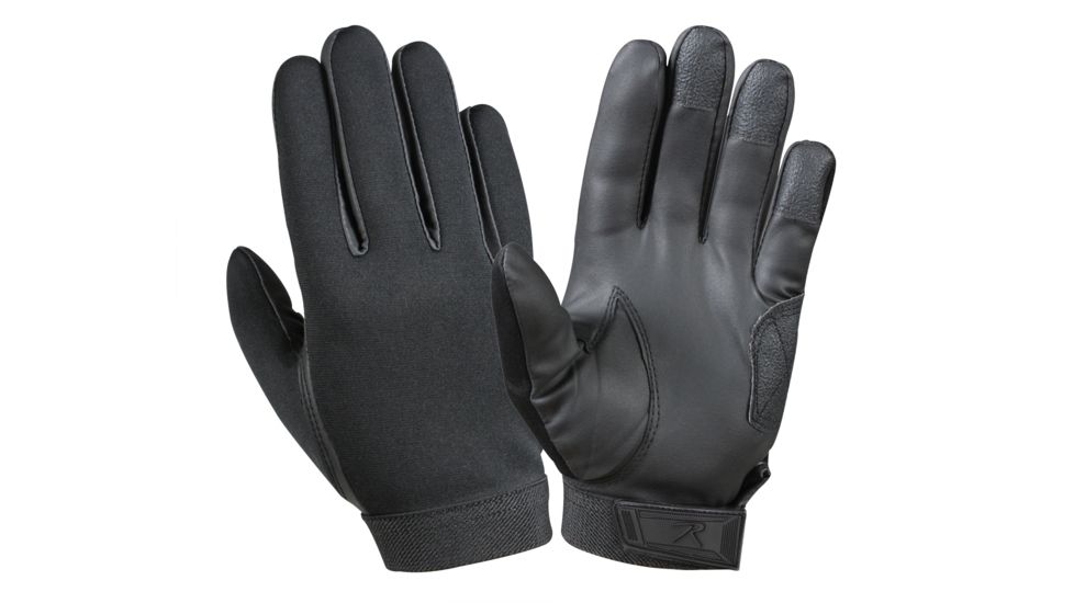 Rothco Multi-Purpose Neoprene Gloves, Black, M, 3455-Black-M