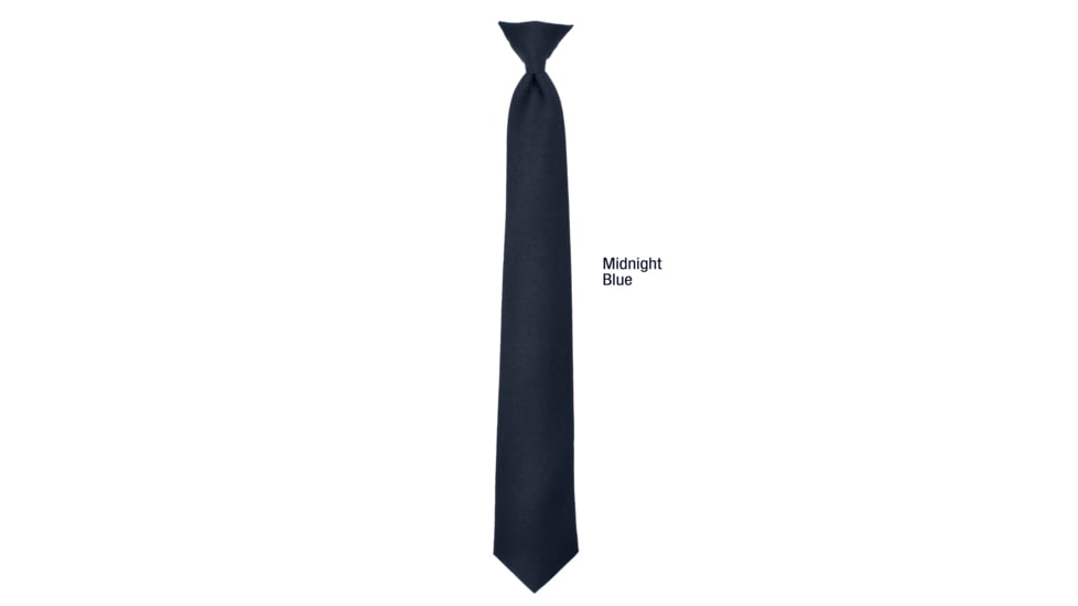 Rothco Police Issue Clip-On Neckties 2313, Midnight Navy Blue, 16, 30181-MidnightNavyBlue-16Inches