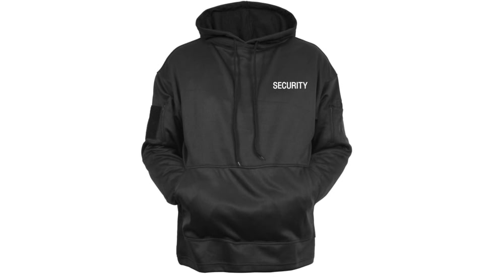 Rothco Security Concealed Carry Hoodie, Black, S, 2060-Sm