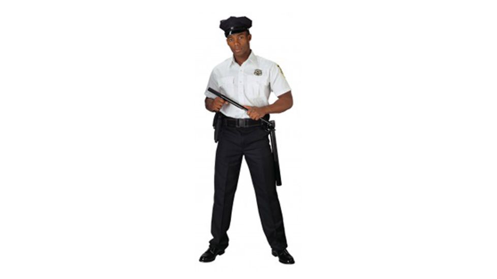 Rothco Short Sleeve Uniform Shirt, White, M, 30015-White-M