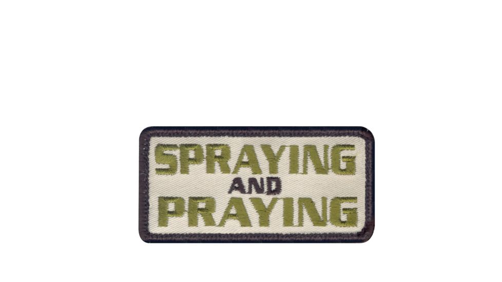 Rothco Spraying and Praying Morale Patch, 72193
