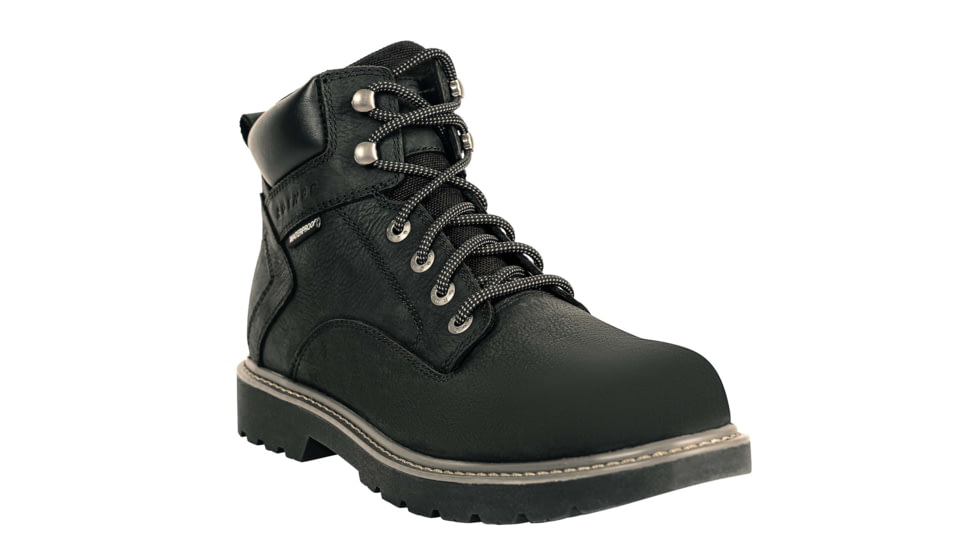 Rothco Tradesman 6 Inch Work Boot, Black, 9.5, 54100-Black-9.5