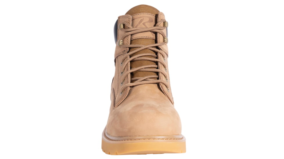 Rothco Tradesman 6 Inch Work Boots - Mens, Coyote Brown, 5 US, 54120-AR670-1CoyoteBrown-5