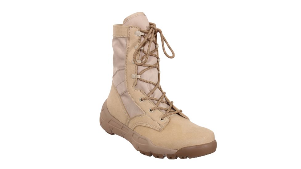 Rothco V-Max Lightweight Tactical Boot, Desert Sand, 14, 5364-DesertSand-14