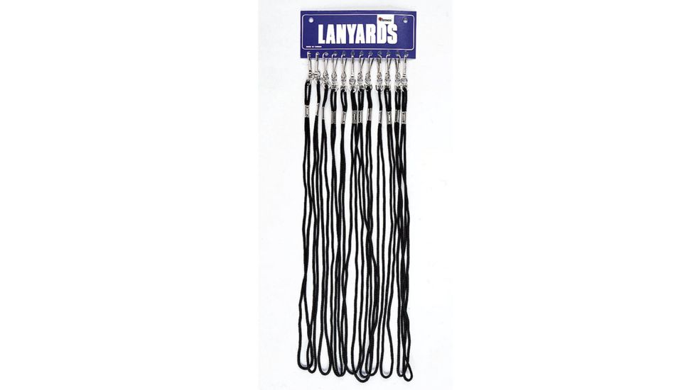 Rothco Whistle Lanyards, Black, 10399-Black