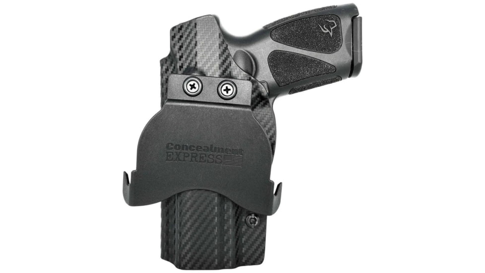 Rounded Taurus Ts9 Paddle Holster, TRS-TS9-BK-RH-OWBPDL