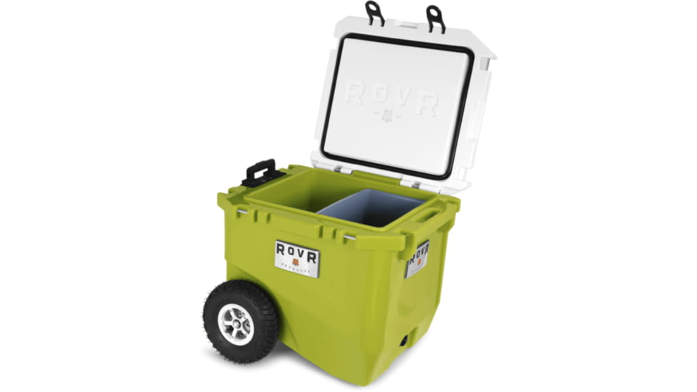 RovR Products RollR 45 Cooler w/ Wagon Bin, Moss, 852490007935