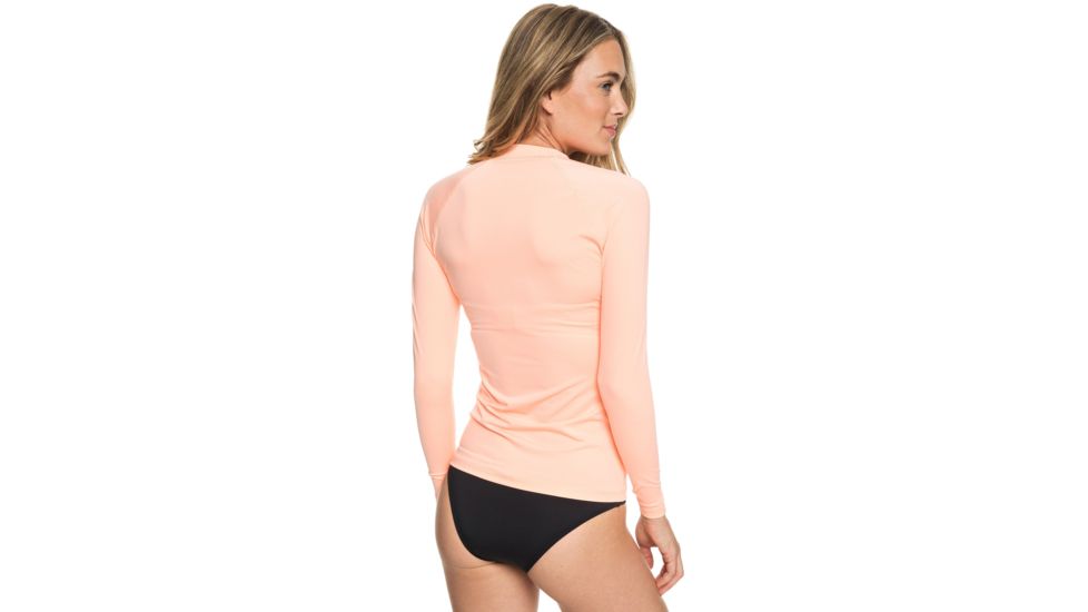 Roxy Whole Hearted Ls - Womens, Souffle, Large, ERJWR03221-MFG0-L