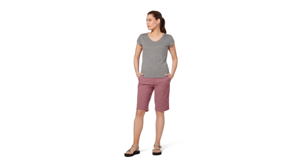 Royal Robbins Discovery III Womens Bermuda Short, Deco Rose, 10, Y33121-Deco Rose-10