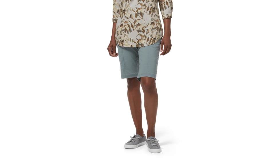 Royal Robbins Discovery III Womens Bermuda Short, Light Slate, 2, Y33121-Light Slate-2