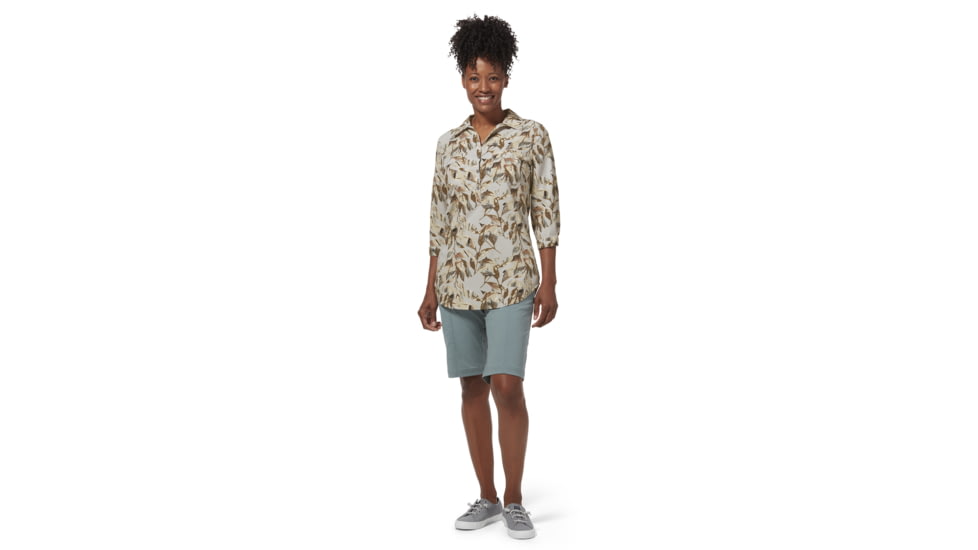 Royal Robbins Discovery III Womens Bermuda Short, Light Slate, 2, Y33121-Light Slate-2