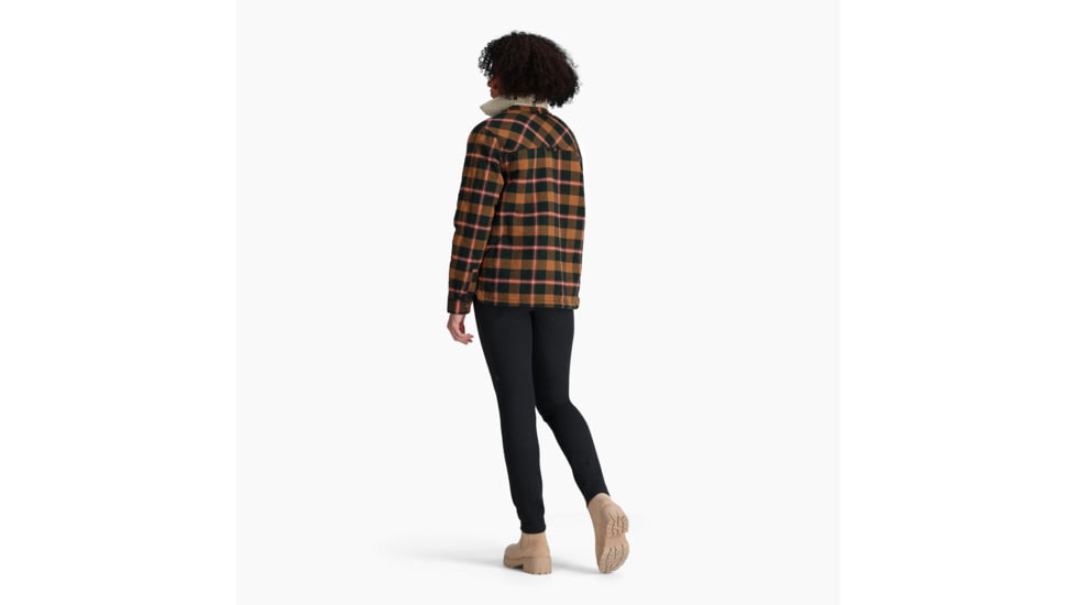 Royal Robbins Snowcap Lined Flannel Long Sleeve - Womens, Pine Grove Pinecrest Pld, Extra Large, Y622021350XL