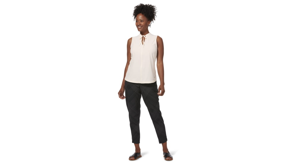 Royal Robbins Spotless Traveler Pant - Womens, Black Geo Dot Print, 10/R, Y324001-Black Geo-10/R