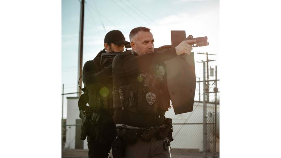 RTS Tactical Level III+ Rifle Special Threats Mini Shield, Black, Large - 16 X 30, RTS-57630-11