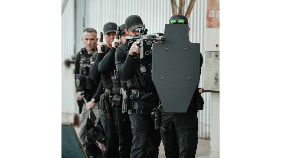 RTS Tactical Level III+ Rifle Special Threats Mini Shield, Black, Large - 16 X 30, RTS-57630-11