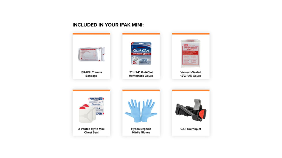 RTS Tactical IFAK Mini Refill Kit