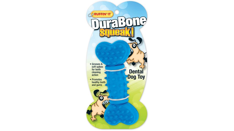 Ruffin' It Durabone Sqeak Dog Toy Asst 80511