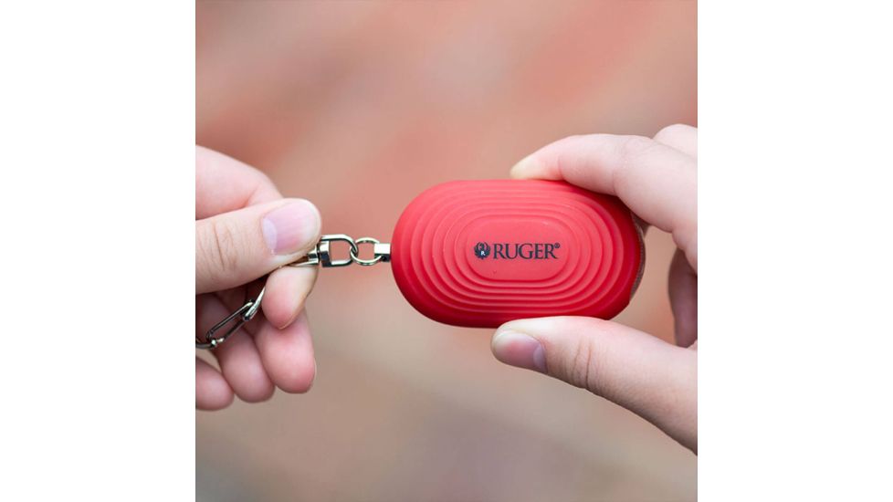 Sabre RUPA02 Ruger Personal Alarm W/LED Light/Snap Hook 130dB Up To 300m