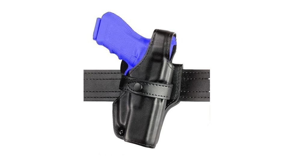 Safariland 070 Duty Holster, SSIII Mid-Ride, Level III Retention - Plain Black, Right Hand 070-540-161