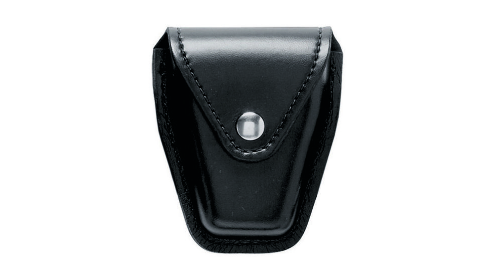 Safariland 190 Handcuff Case W/ Top Flap, STX Plain Black 190-41