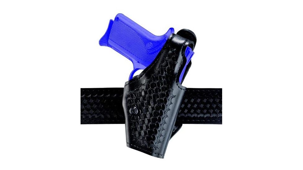 Safariland 2 ''Hi-Ride'', Level I Retention Holster - Basket Black, Right Hand 2-23-81-2R