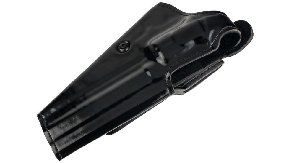 Safariland 200 Top Gun Mid-Ride Level-1 Retention, Python 6in., L-Frame 6in., Hi-Gloss Black, Right Hand, 200-621-91