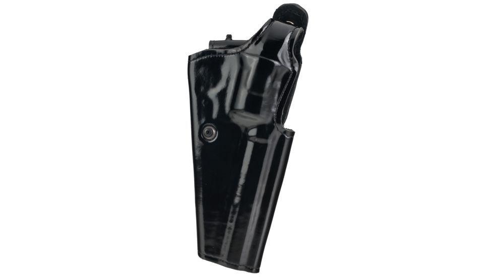 Safariland 200 Top Gun Mid-Ride Level-1 Retention, Python 6in., L-Frame 6in., Hi-Gloss Black, Right Hand, 200-621-91