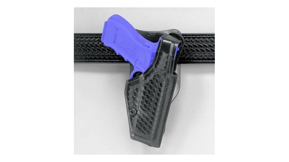 Safariland 2005 ''Top Gun'' Low-Ride, Level I Retention Holster - Basket Black, Right Hand 2005-40-181