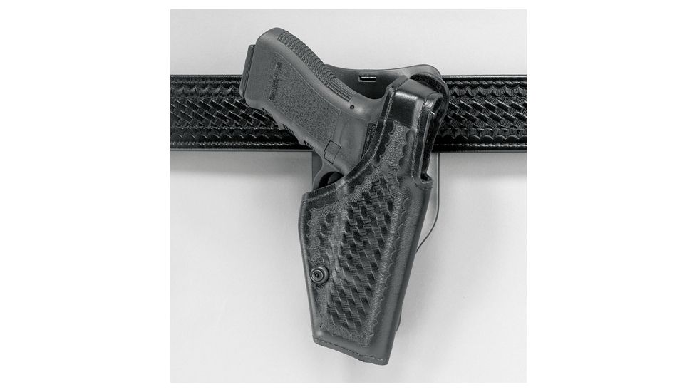 Safariland 2005 "Top Gun" Low-Ride, Level I Retention Holster - Basket Black, Right Hand 2005-21-181